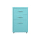 Levede 3 Drawer Office Drawers Cabinet Turquoise