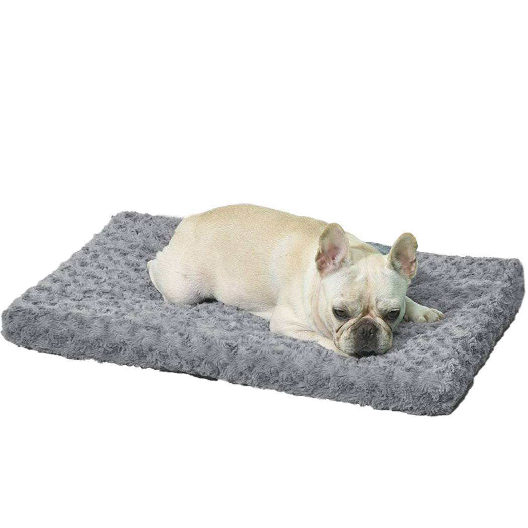 SMALL Dog Beds Pet Bedding Soft Warm - Grey