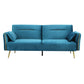 Mattie 3-Seater Sofa Bed Convertible - Peacock Blue