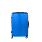 20" Luggage Suitcase Code Lock Hard Shell Travel Carry Bag Trolley - Blue