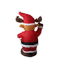 Santa Deer Christmas Inflatable Xmas Decorations - 1.35M