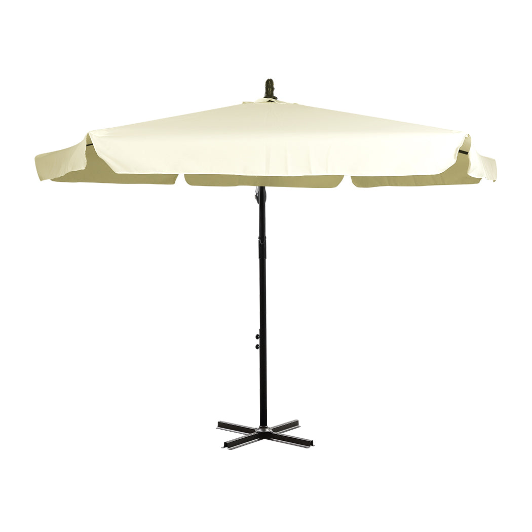 Mountview 3M Outdoor Umbrella Beach Beige Without Base