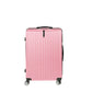 20" Luggage Suitcase Code Lock Hard Shell Travel Carry Bag Trolley - Rose Gold