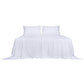 Queen Dreamz 4pcs Size 100% Bamboo Bed Sheet Set White