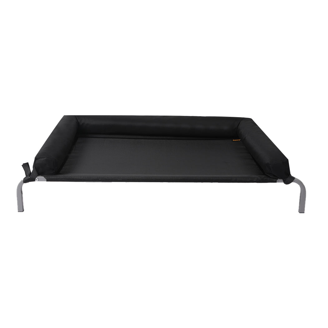 MEDIUM Dog Beds Elevated Pet Puppy - Black