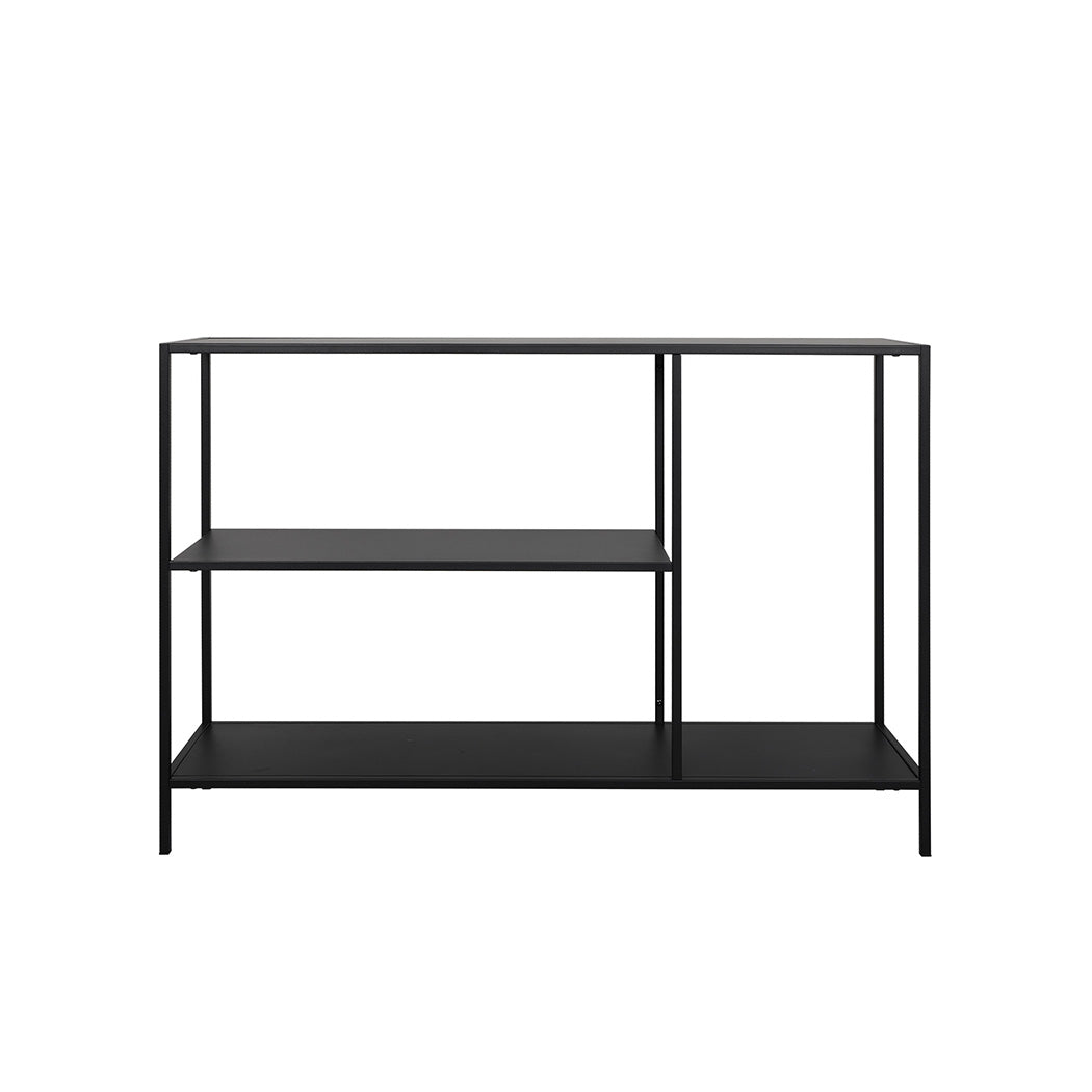 3-Tier Console Table Office Furniture - Black