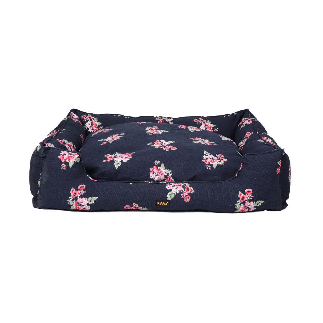 XXLarge Dog Beds Calming Pet Washable - Navy