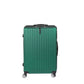 20" Luggage Suitcase Code Lock Hard Shell Travel Carry Bag Trolley - Green