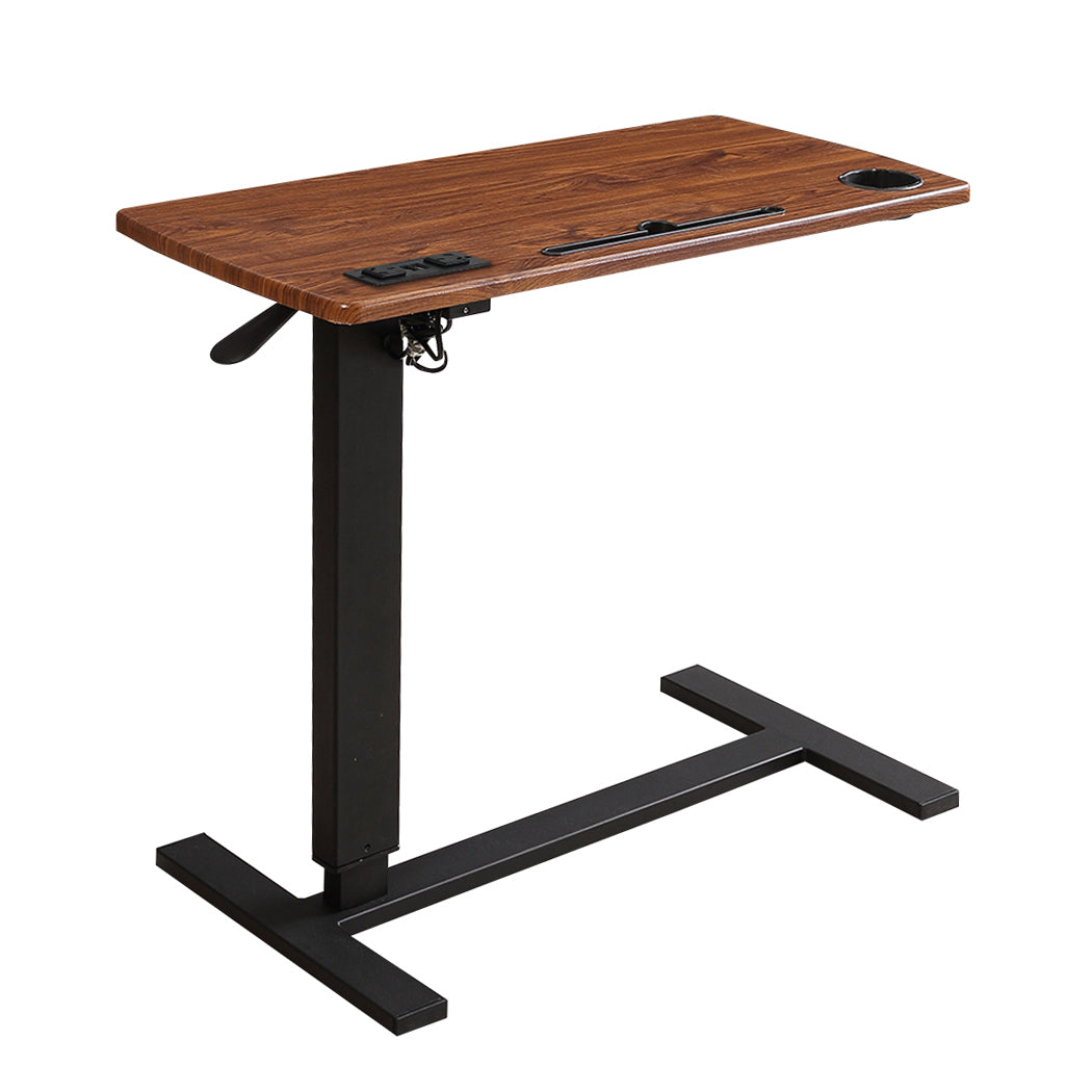 Adjustable Standing Desk Chargeable Office Computer Desktop Riser Shelf Standup