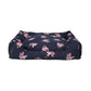 LARGE Dog Beds Calming Pet Washable Bedding - Navy