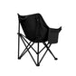 Folding Camping Moon Chair Lightweight - Black