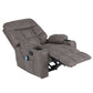 Pax Electric Massage Recliner Chair Heated 8-point Lounge Armchair - Grey