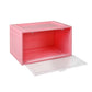 Stacked Sneaker Display Case Stackable Pink