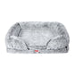 SMALL Dog Beds Pet Orthopedic Sofa - Grey