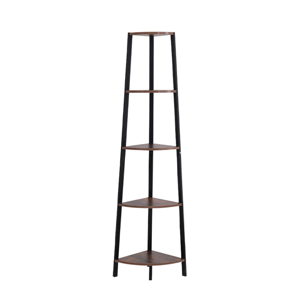 Levede 5 Tier Corner Shelf Industrial