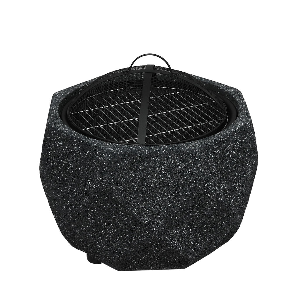 Fire Pit BBQ Grill Outdoor - Charcoal