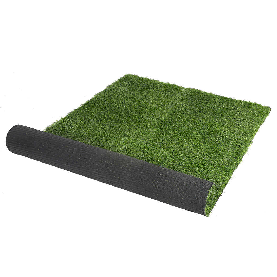 10sqm Artificial Grass 35mm Fake Lawn Flooring Outdoor Synthetic Turf Plant - 4-Colour Green