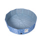 Portable Pet Swimming Pool Kids Dog Cat Washing Bathtub Outdoor Bathing Blue SMALL