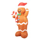 Gingerbread Man 1.5M Christmas Inflatable Gingerbread Man Xmas Decor LED Lights Outdoor