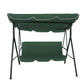 Lorel Swing Chair Garden Canopy Cushion Bench - Green