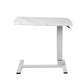 Levede Standing Desk Sofa Bed Side Table White No Slots