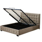 Sardon Bed & Mattress Package with 32cm  - Beige King