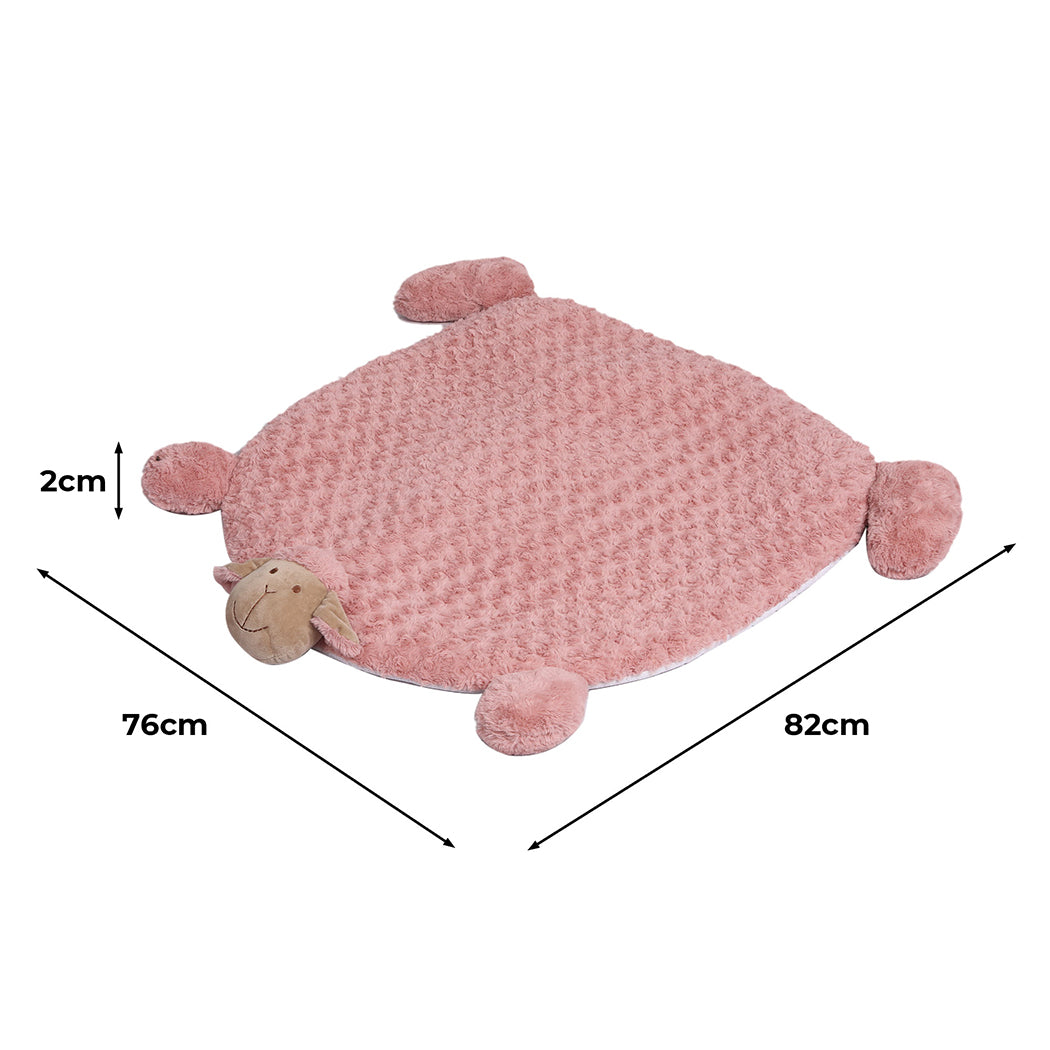 MEDIUM Dog Beds Pet Calming Squeaky - Pink