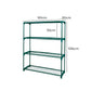 Set of 2 4 Tier Plant Shelve Garden Greenhouse Steel Storage Shelving Frame Stand Rack