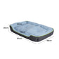 Lagotto Dog Beds Pet Cooling Sofa Mat Bolster Insect Prevention Summer - Grey LARGE