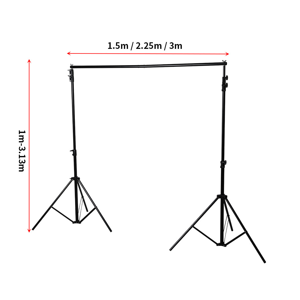 Backdrop Stand  Screen Photo Background Support Stand Kit 3.13x3m Type 2