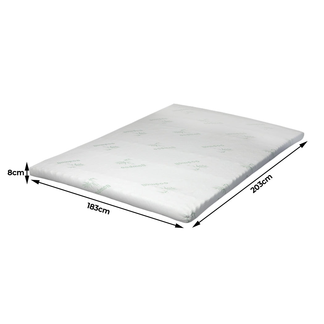 King Dreamz 7-Zone Cool Gel Mattress Topper