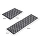 Sachi Set of 2 45x150 and 45x75 Kitchen Floor Mat Area Rugs Non-Slip Door Mat