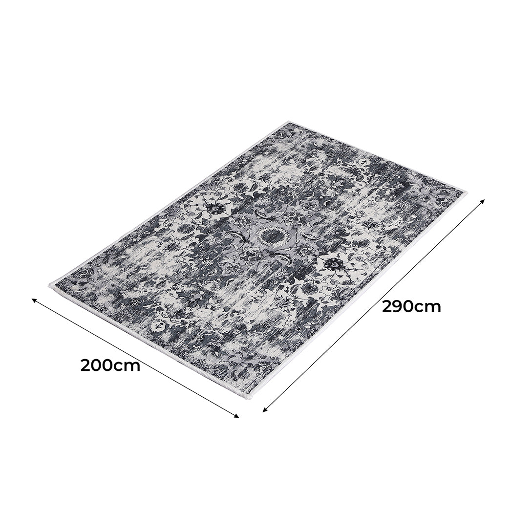 Seda 200x290 Shaggy Floor Mat Rugs Large Area Bedroom Living Room