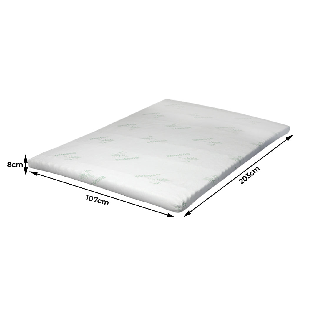 King Single Dreamz 7-Zone Cool Mattress Topper Memory