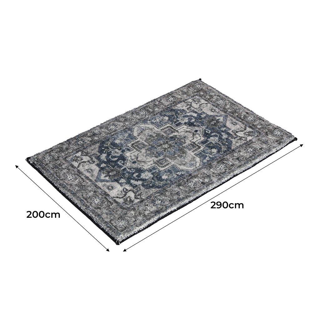 Etty 200x290 Floor Mat Rugs Large Area Shaggy Rug Bedroom Living Room