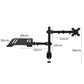 Monitor Stand Arm Display Desk Mount