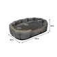 XLarge Dog Beds Electric Pet Heater Heated - Grey