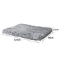 LARGE Dog Beds Mat Pet Calming Memory - Charcoal