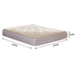 King Single DreamZ Mattress Topper 100% Wool Underlay