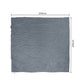 Whelan Throw Soft Blanket 210x210cm Cooling Summer - Grey