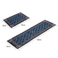 Sable Set of 2 45x180 and 45x75 Kitchen Floor Mat Area Rugs Non-Slip Door Mat