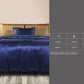 SINGLE 2-Piece Quilt Cover Set Bedspread & Pillowcase - Blue