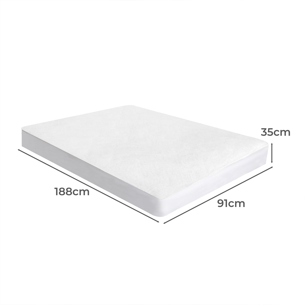 Single DreamZ Mattress Protector Topper Pillowtop