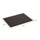 Hassan 50x80 Anti-Fatigue Standing Mat Desk Rug Kitchen Home Office Foam - Brown