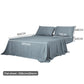 DOUBLE 4-Piece 100% Bamboo Bed Sheet Set - Grey