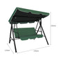 Lorel Swing Chair Garden Canopy Cushion Bench - Green