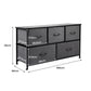 Levede Chest of 5 Drawers Storage Cabinet Dark Grey