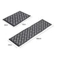 Sachi Set of 2 45x120 and 45x75 Kitchen Floor Mat Area Rugs Non-Slip Door Mat