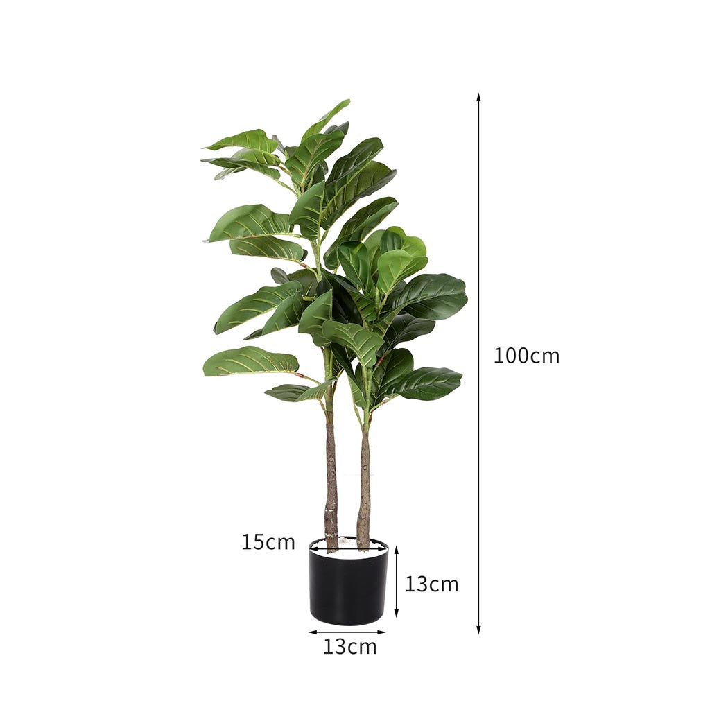 Artificial Plant Tree Room Garden Indoor Outdoor Home Décor 100cm