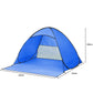 Pop Up Beach Tent Camping Portable Shelter Shade 2 Person Tents Fish Blue